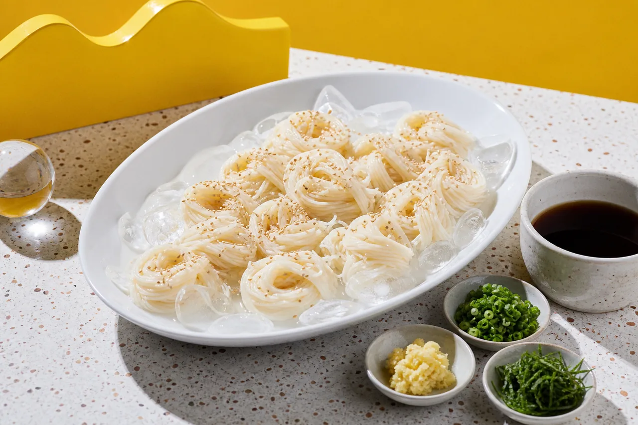Somen glacés (hiyashi somen)