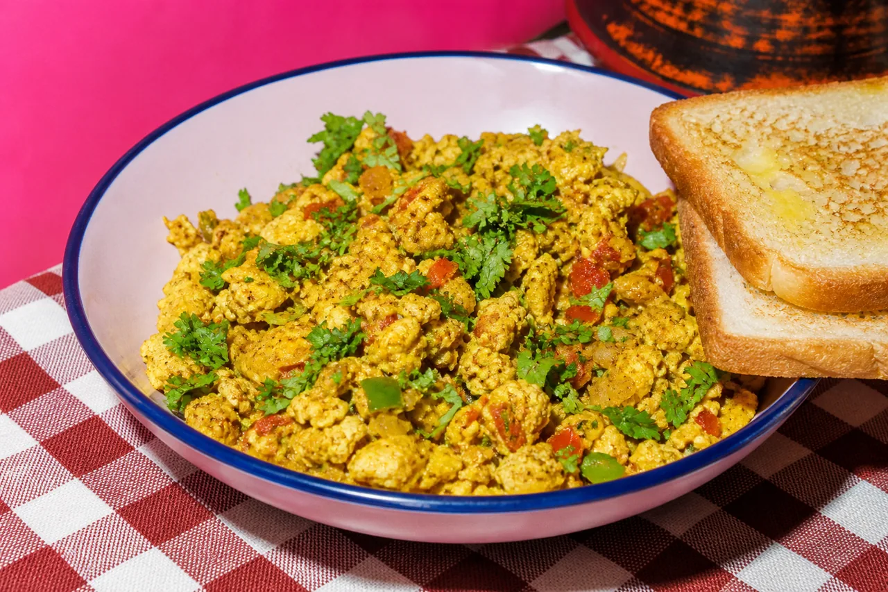 Anda bhurji (œufs brouillés épicés indiens)