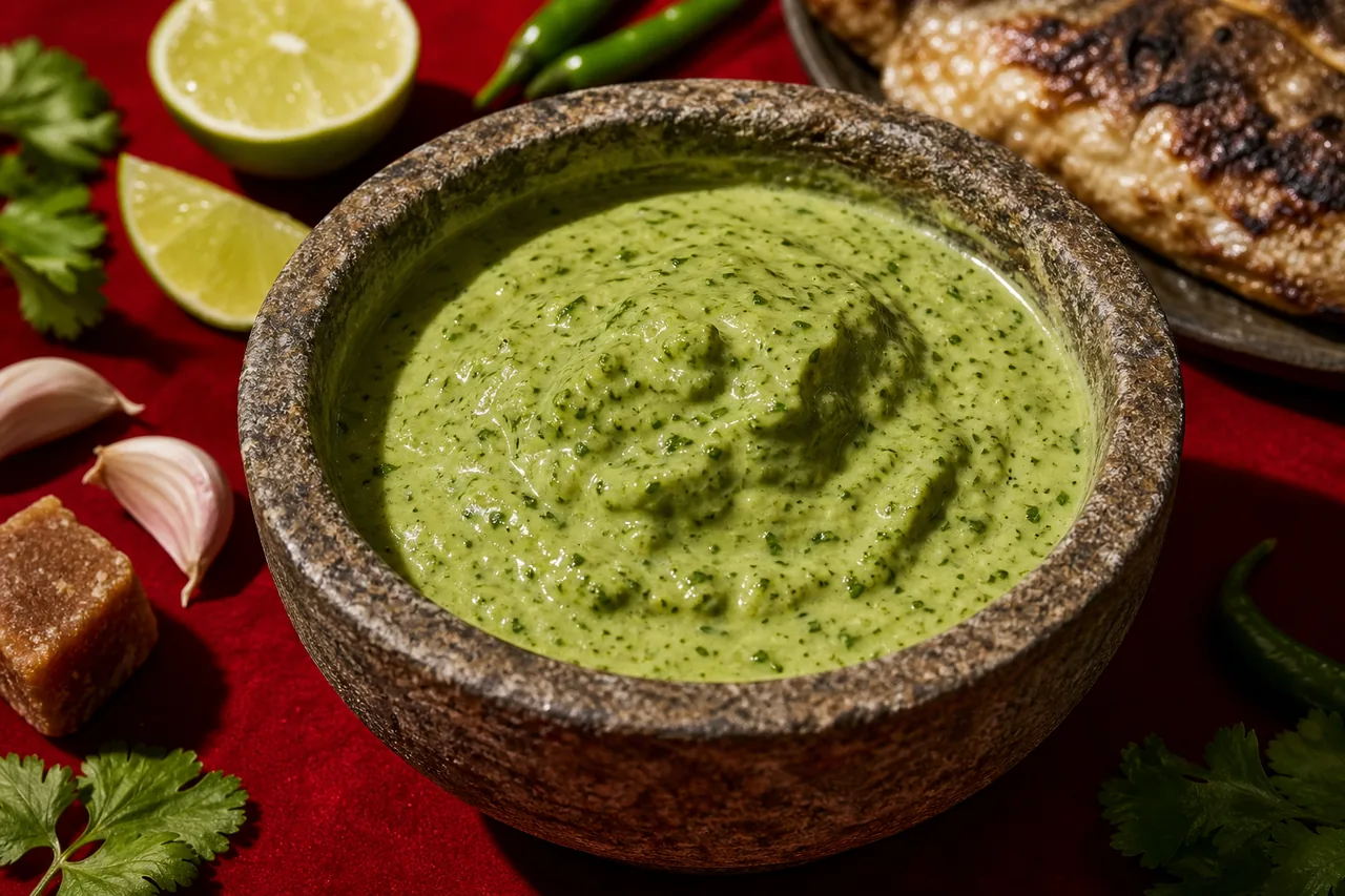 Sauce crémeuse à la coriandre