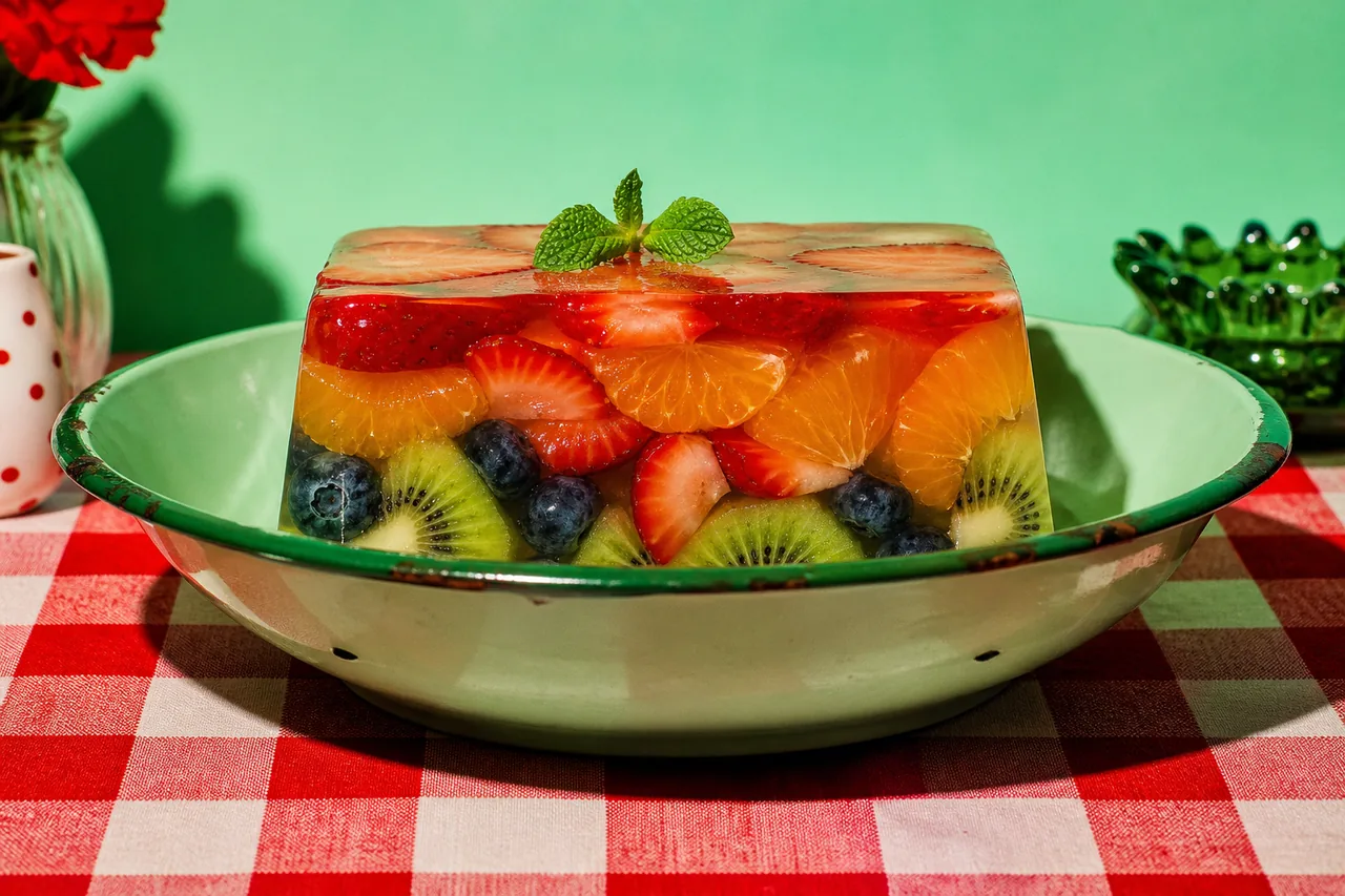 Gelée de fruits à l'agar-agar