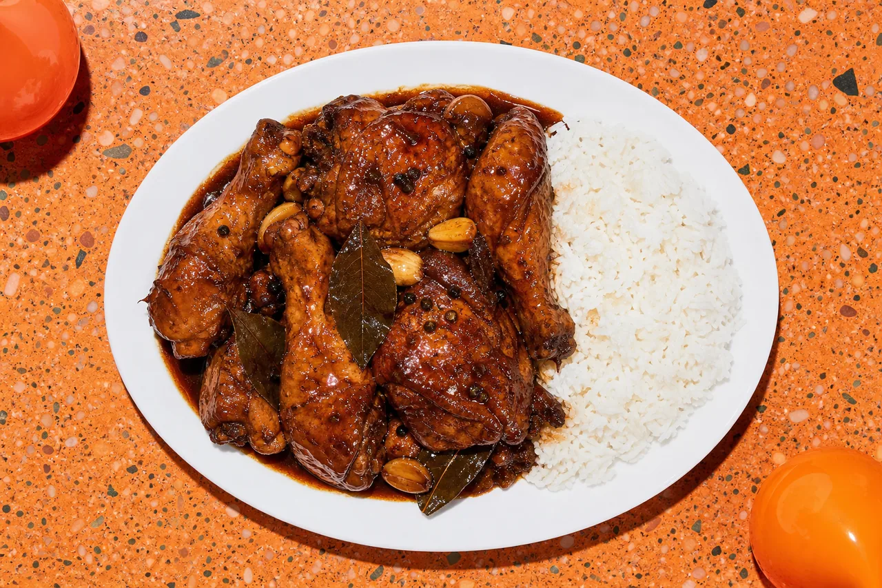 Adobo de poulet philippin