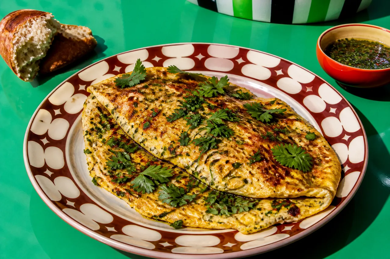 Omelette Chermoula