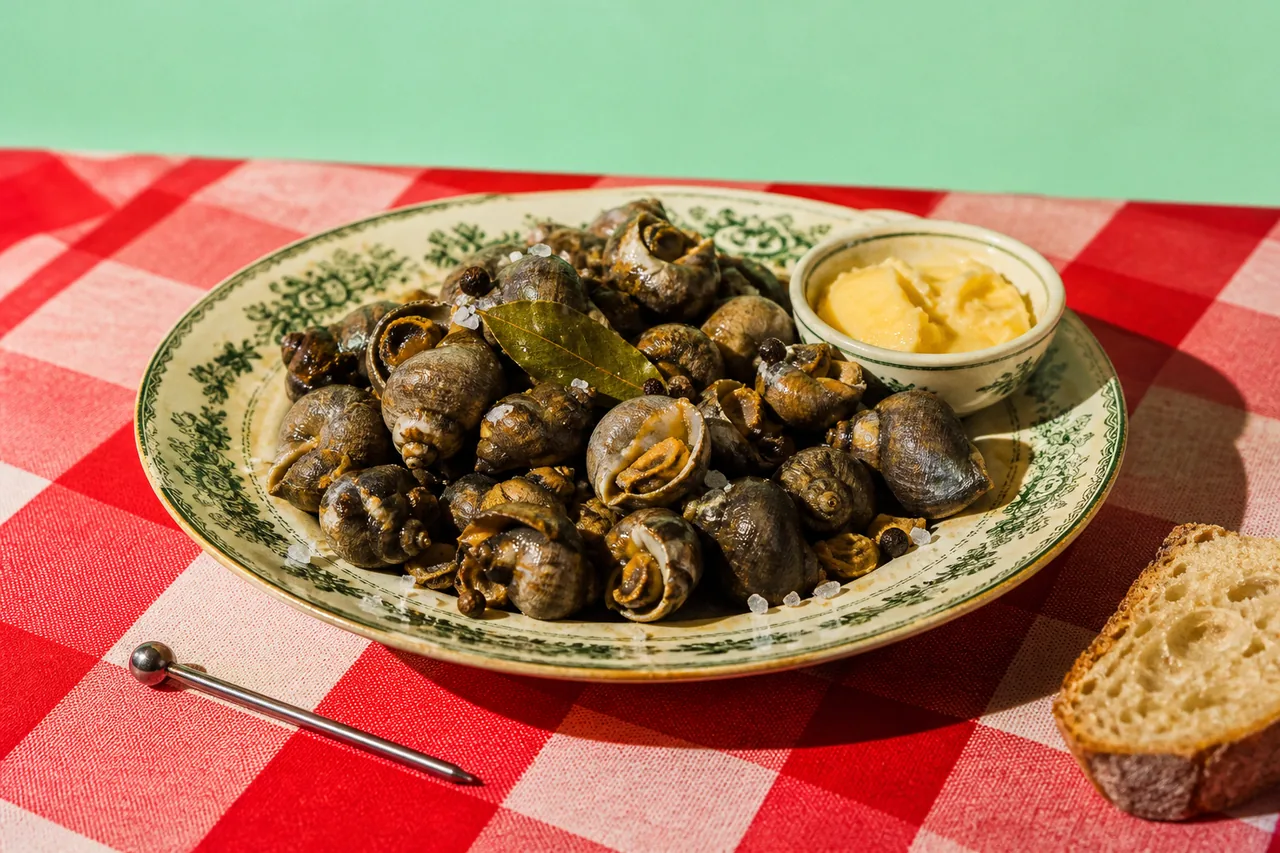 Bigorneaux au beurre salé, décortiqués à l'épingle (tradition bretonne)