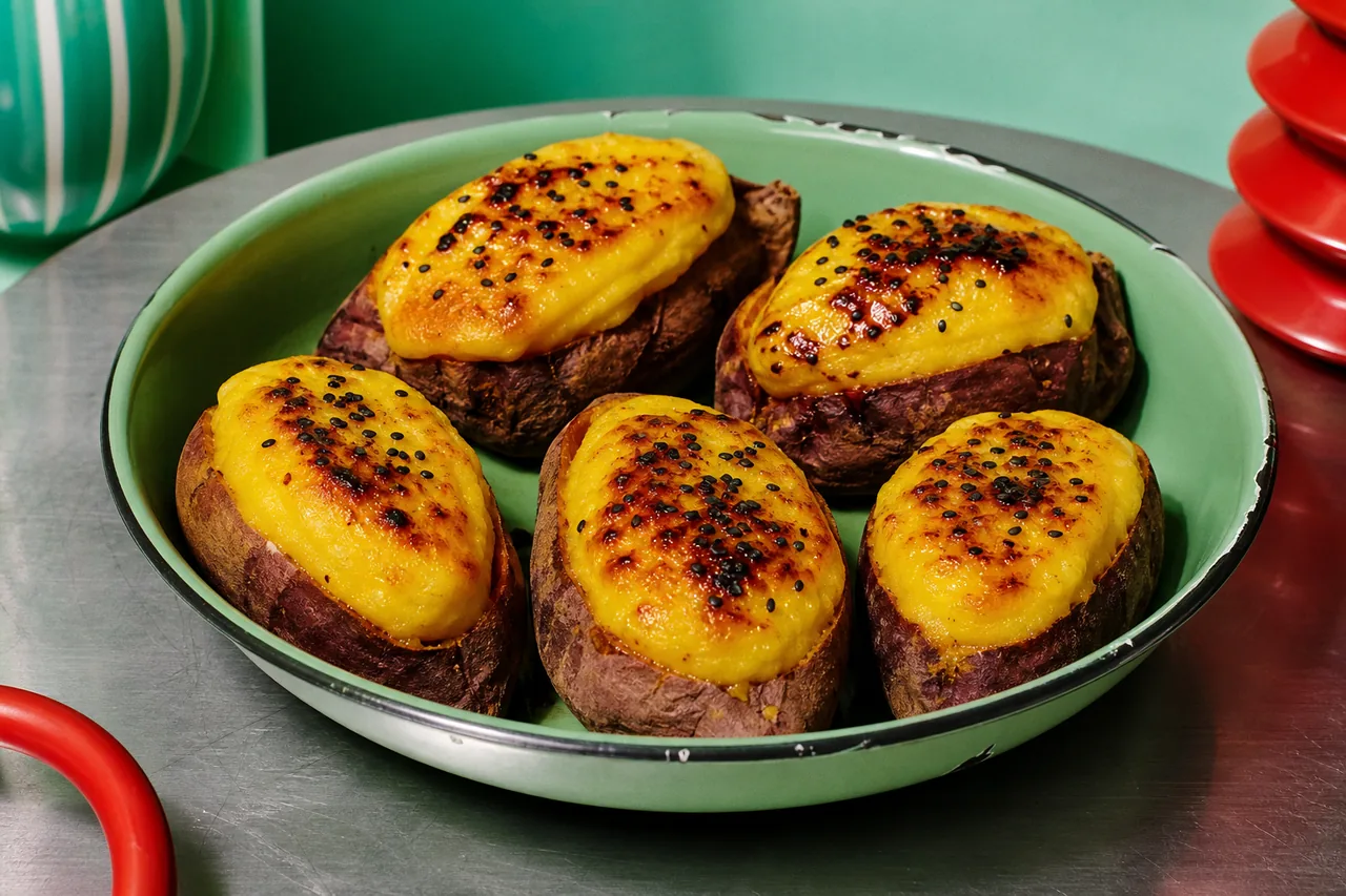 Patate Douce Japonaise en Dessert