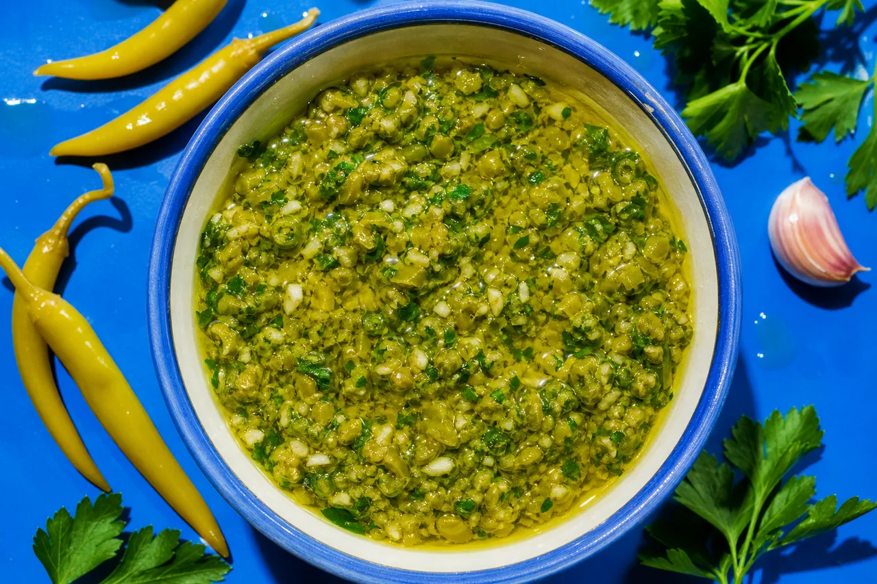 Sauce aux piparras basque