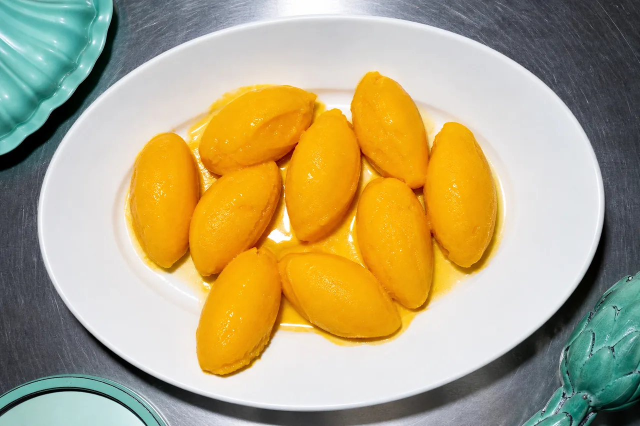 Sorbet mangue-passion au Creami