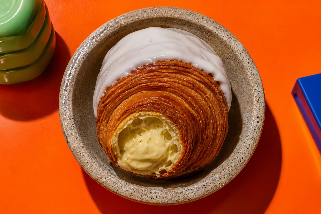 New York Roll croissant fourré crème