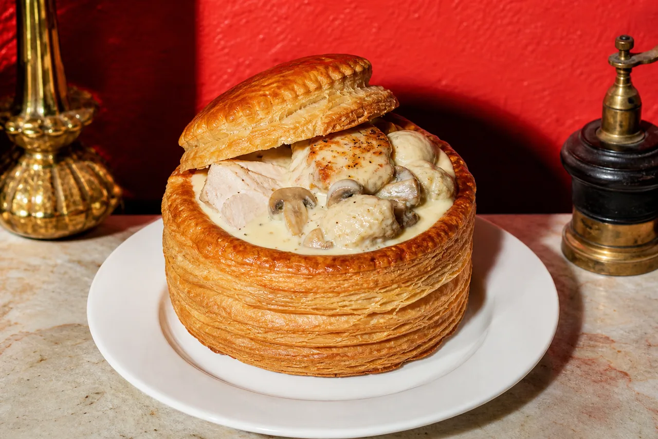 Vol-au-vent bouchée à la reine