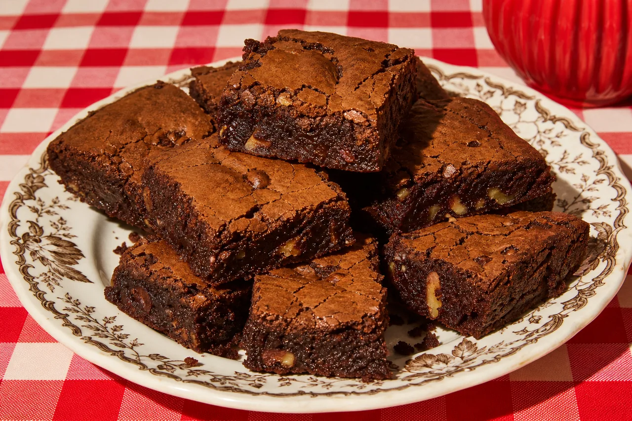 Brownies fondants classiques cuits à l’air fryer