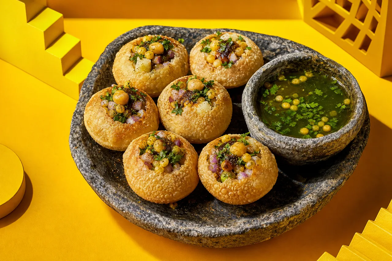 Pani puri golgappa