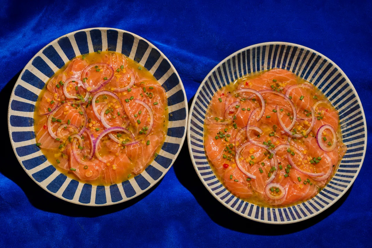 Tiradito de Saumon Nikkei
