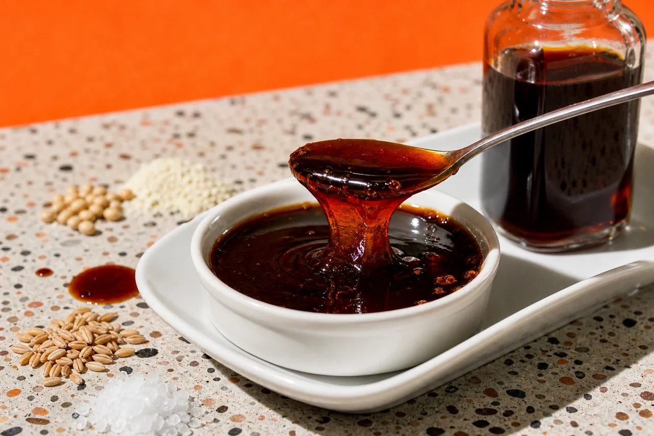 Mélange miso-sauce de poisson