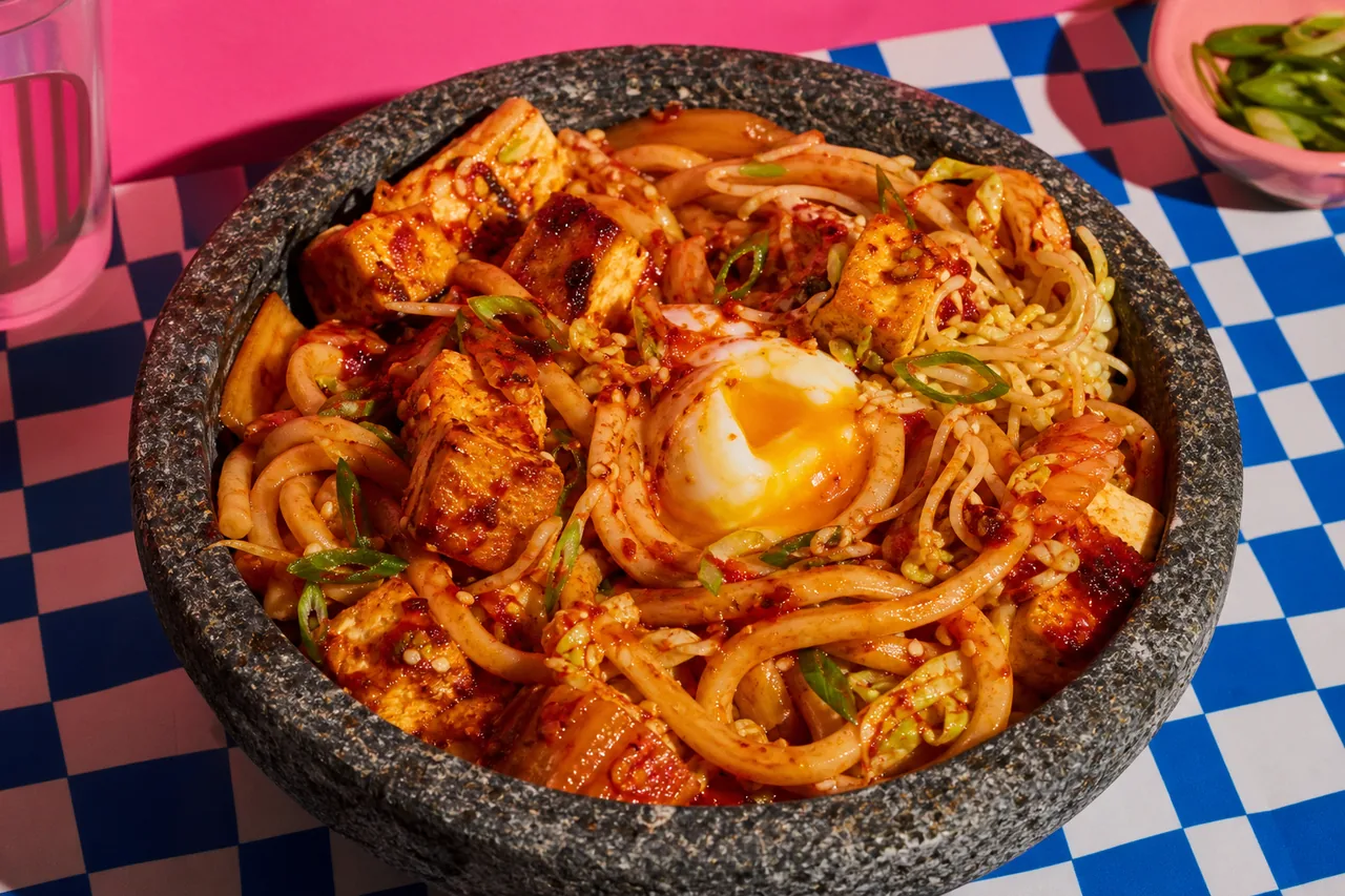 Udon Tofu Kimchi Gochujang – Remix Très Épicé