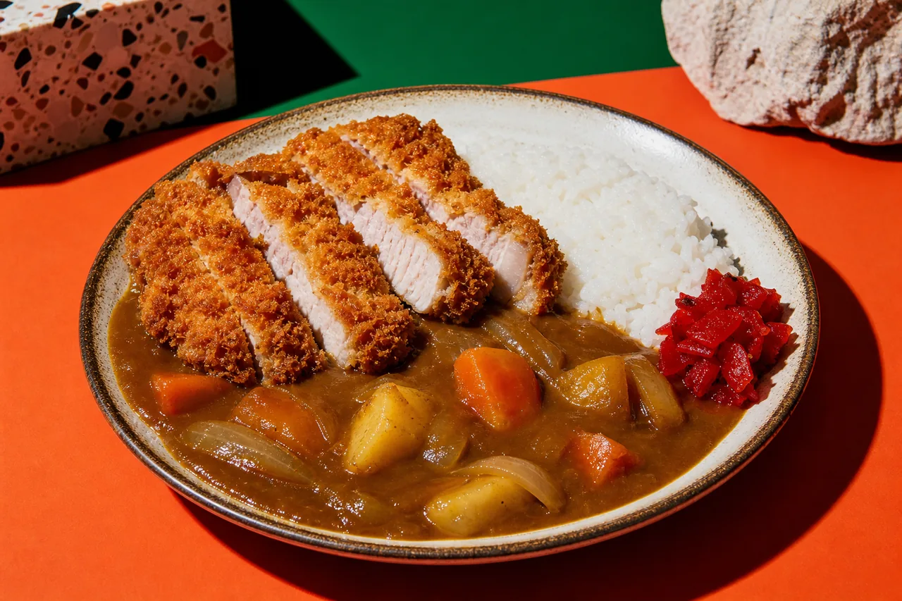 Katsu curry japonais