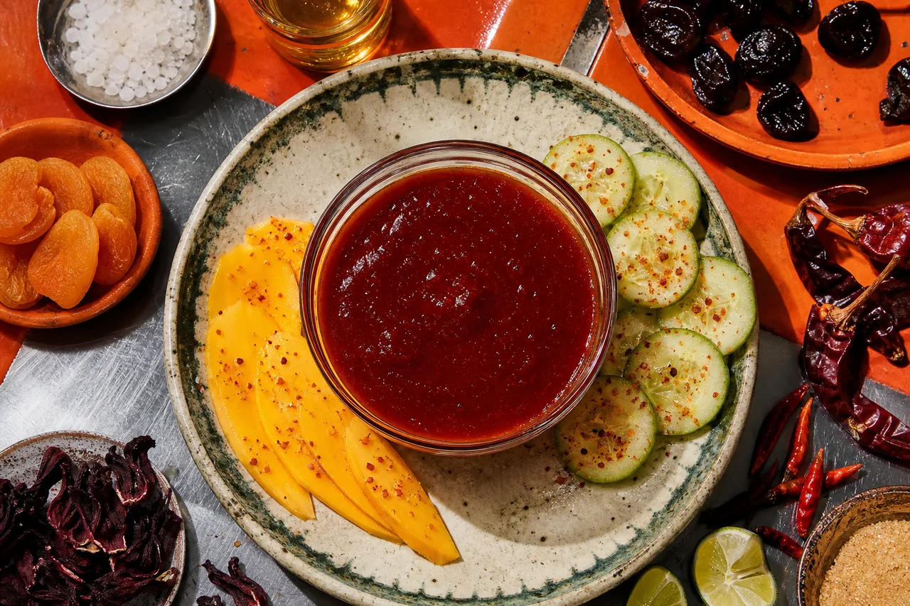 Sauce chamoy mexicaine
