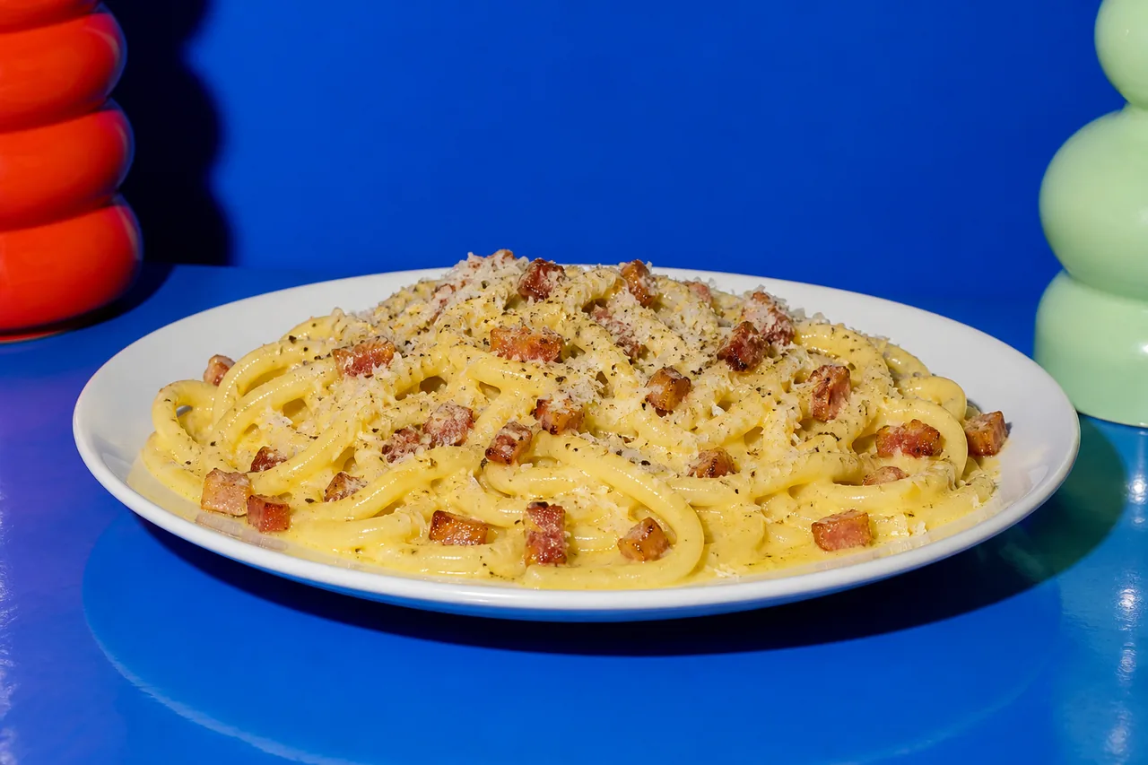 Udon Carbonara