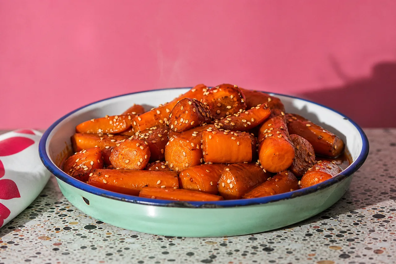 Carottes glacées au dashi
