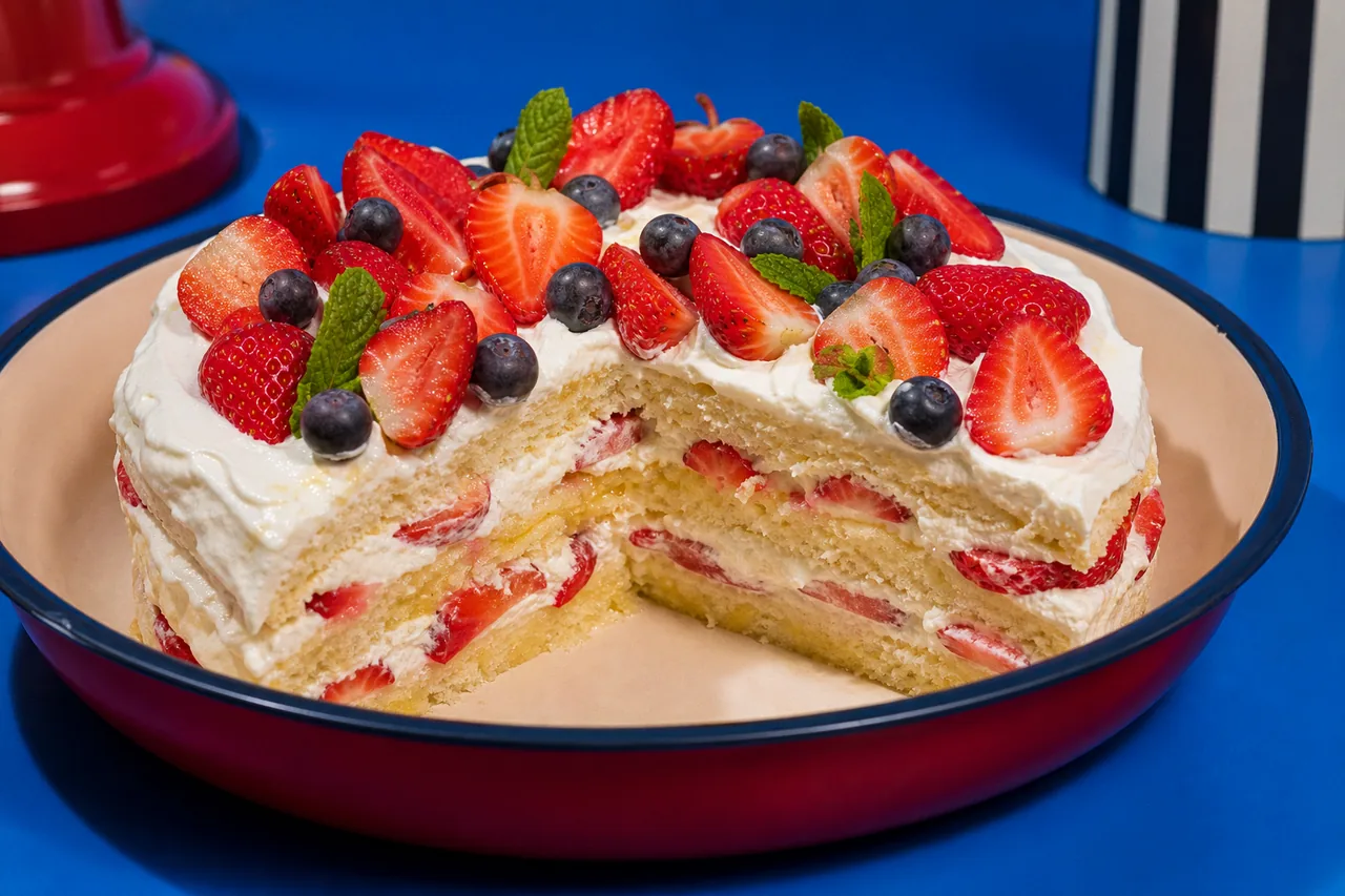 Gâteau Japonais à la Fraise (Japanese Strawberry Shortcake)