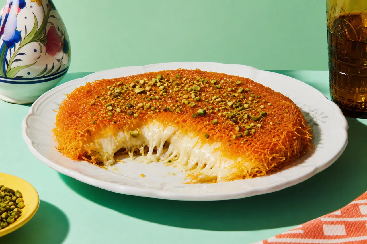 Knafeh nabulsi au fromage
