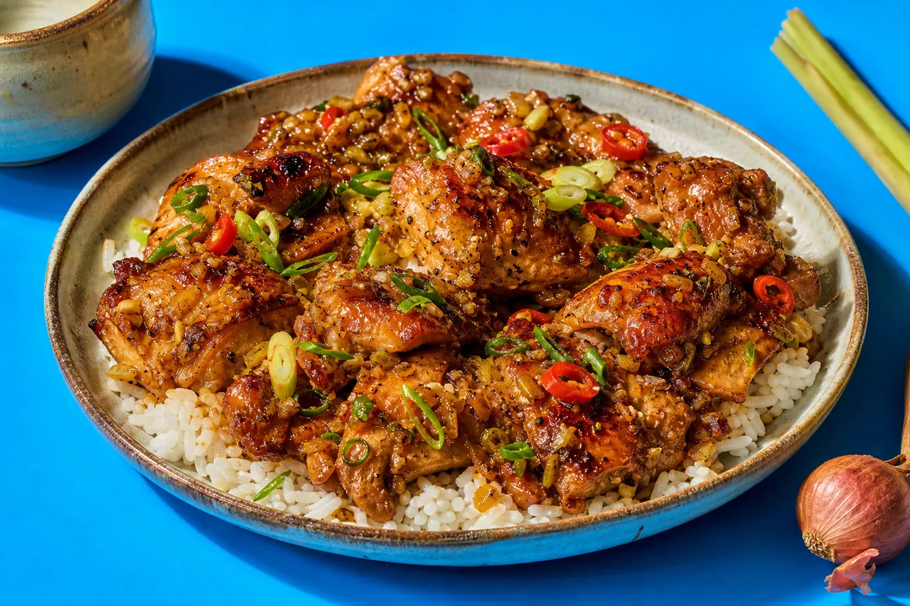Poulet à la citronnelle
