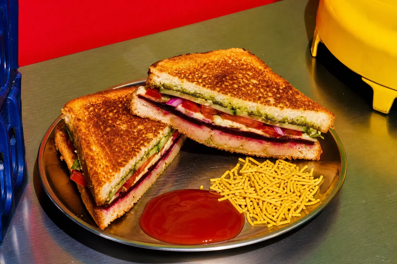 Bombay Grilled Masala Sandwich