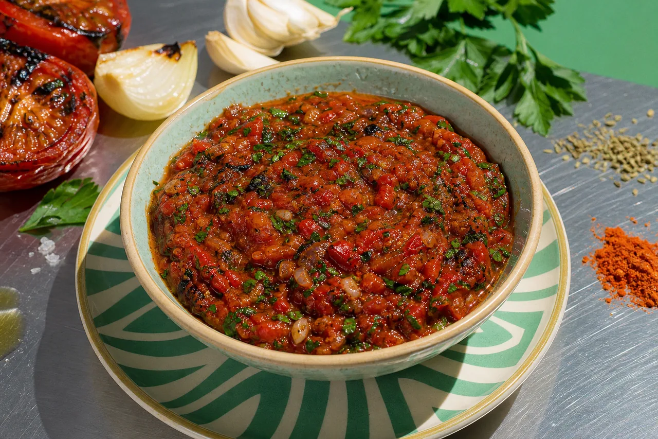 Sauce tomate grillée
