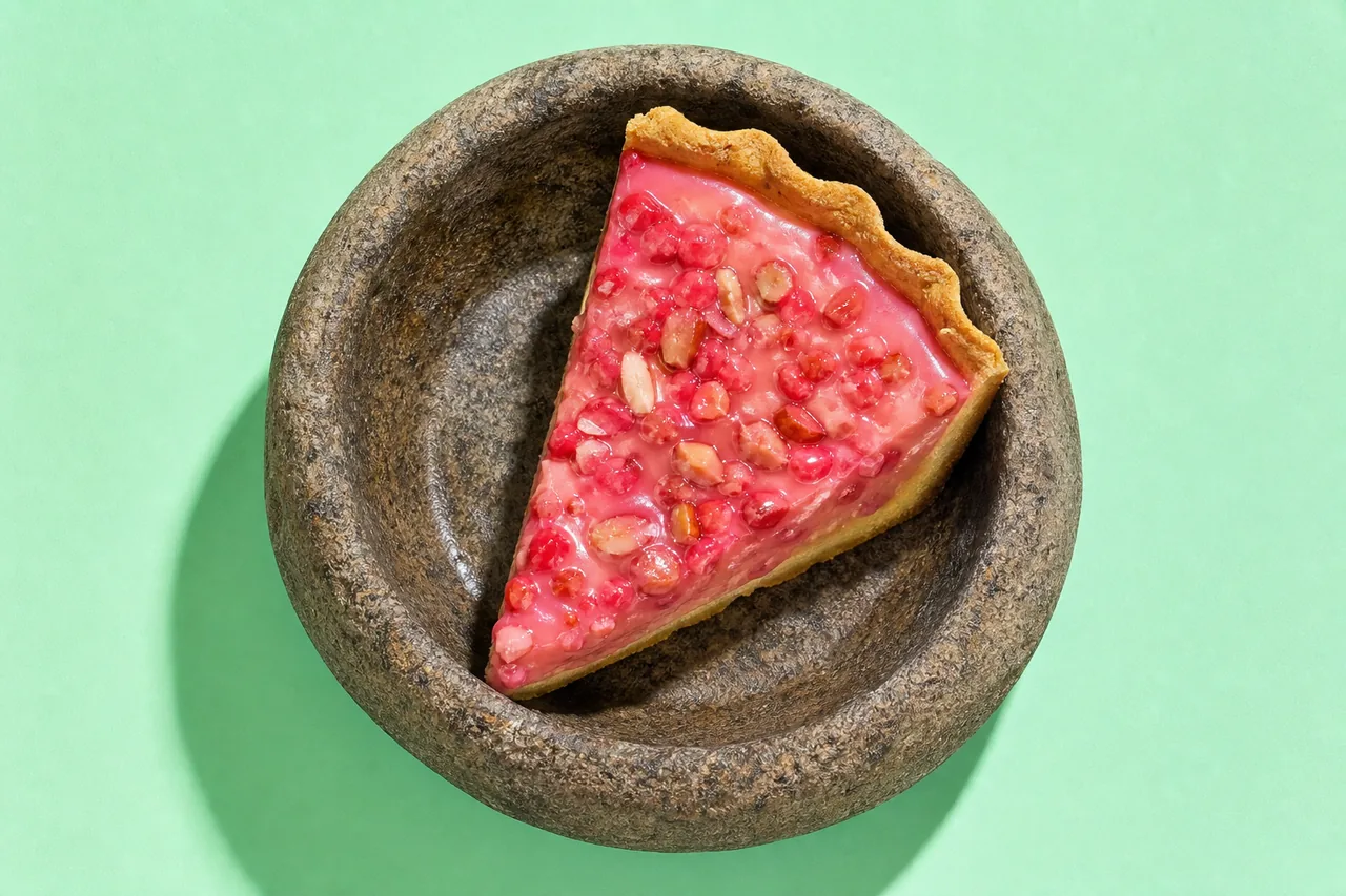 Tarte aux pralines roses de Lyon