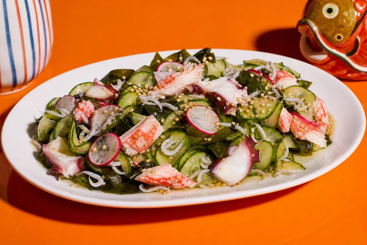 Salade de concombre japonaise (Sunomono)