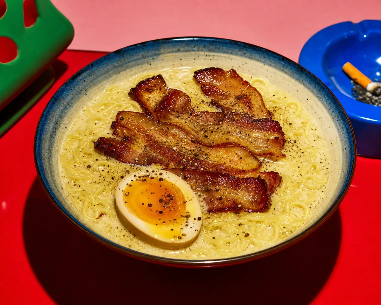 Carbonara ramen