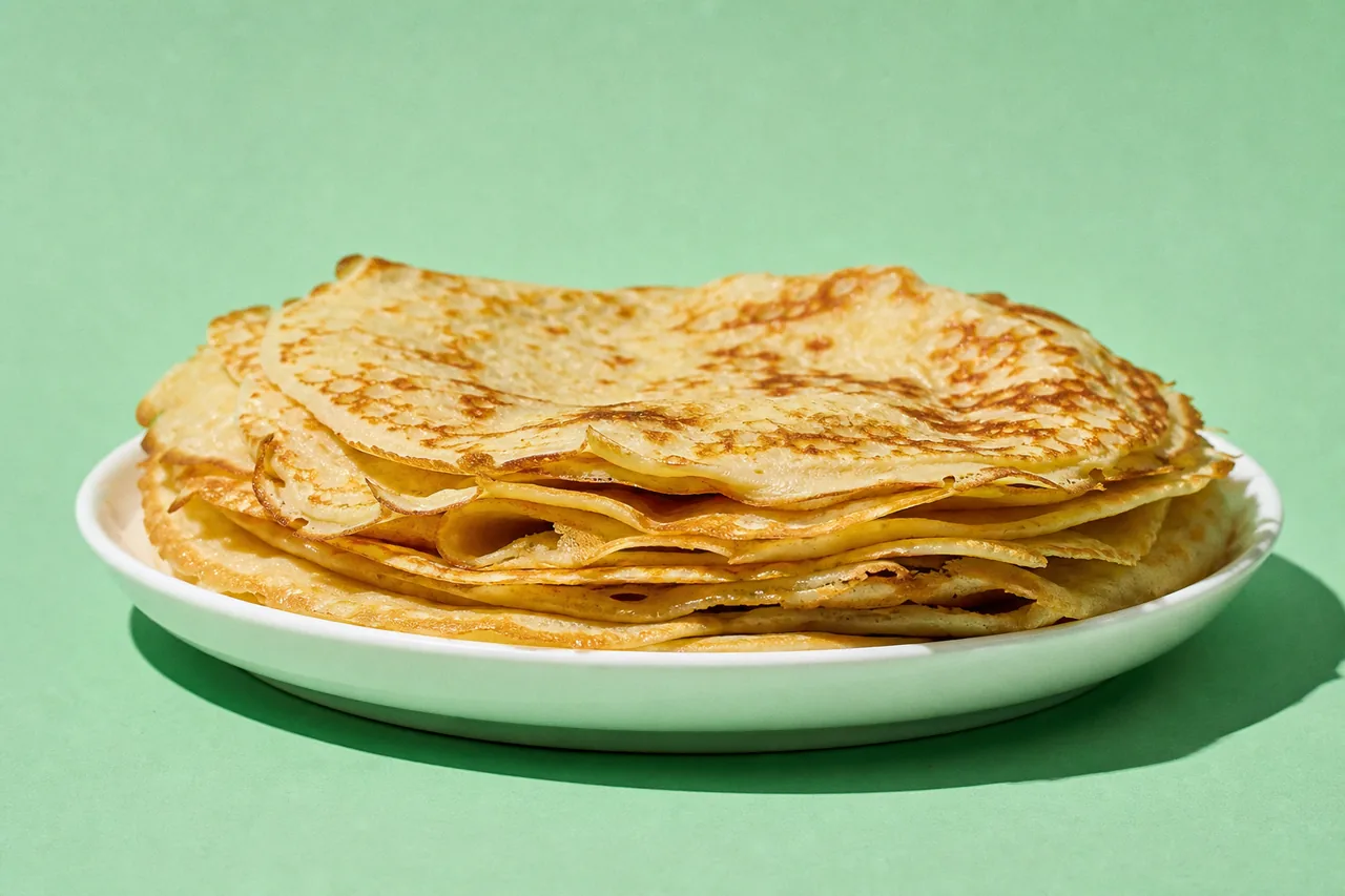 Crêpes légères au cottage cheese
