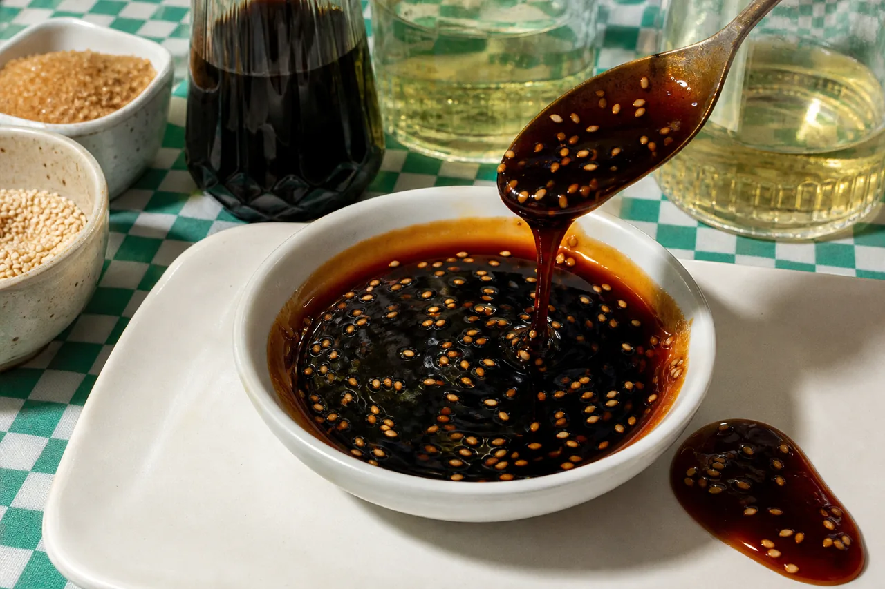 Laque teriyaki au mirin et sésame