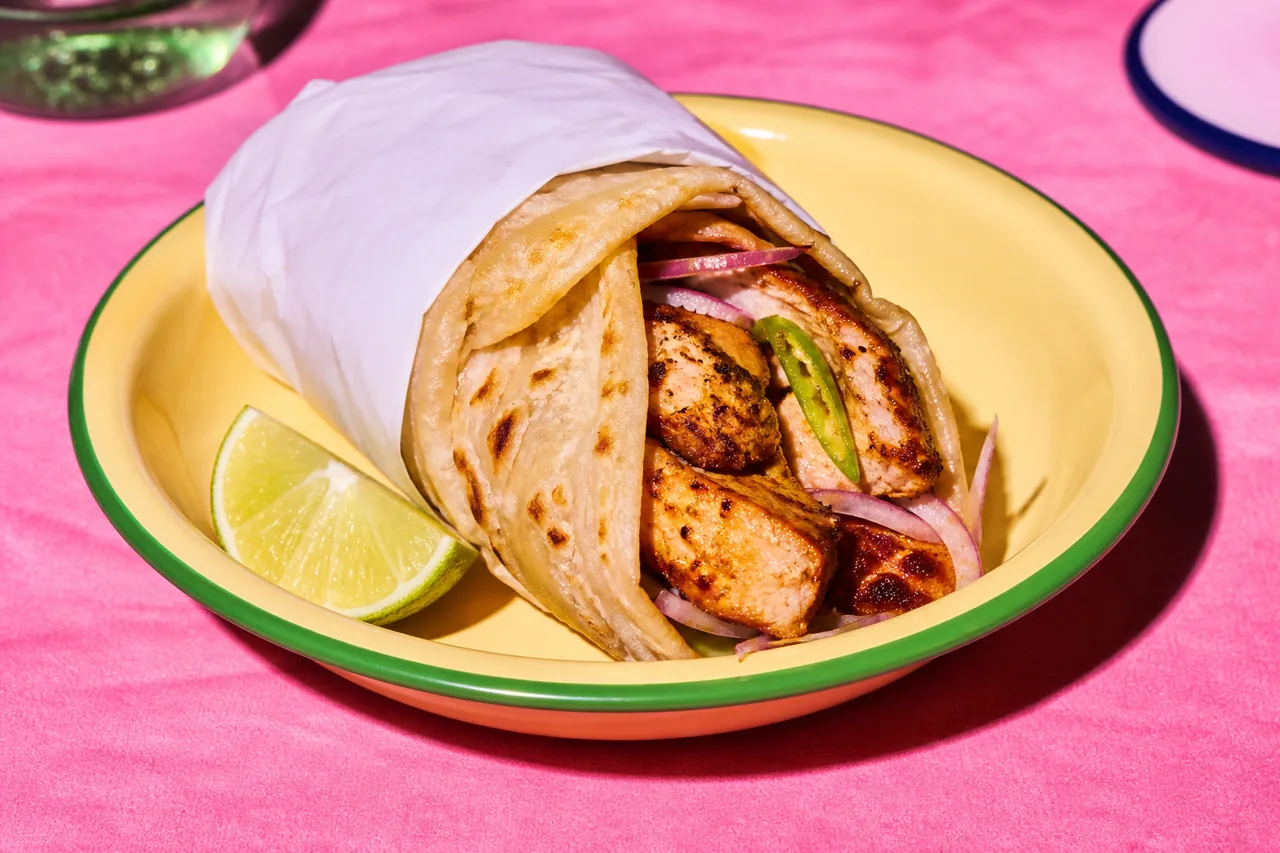 Kolkata chicken kati roll traditionnel