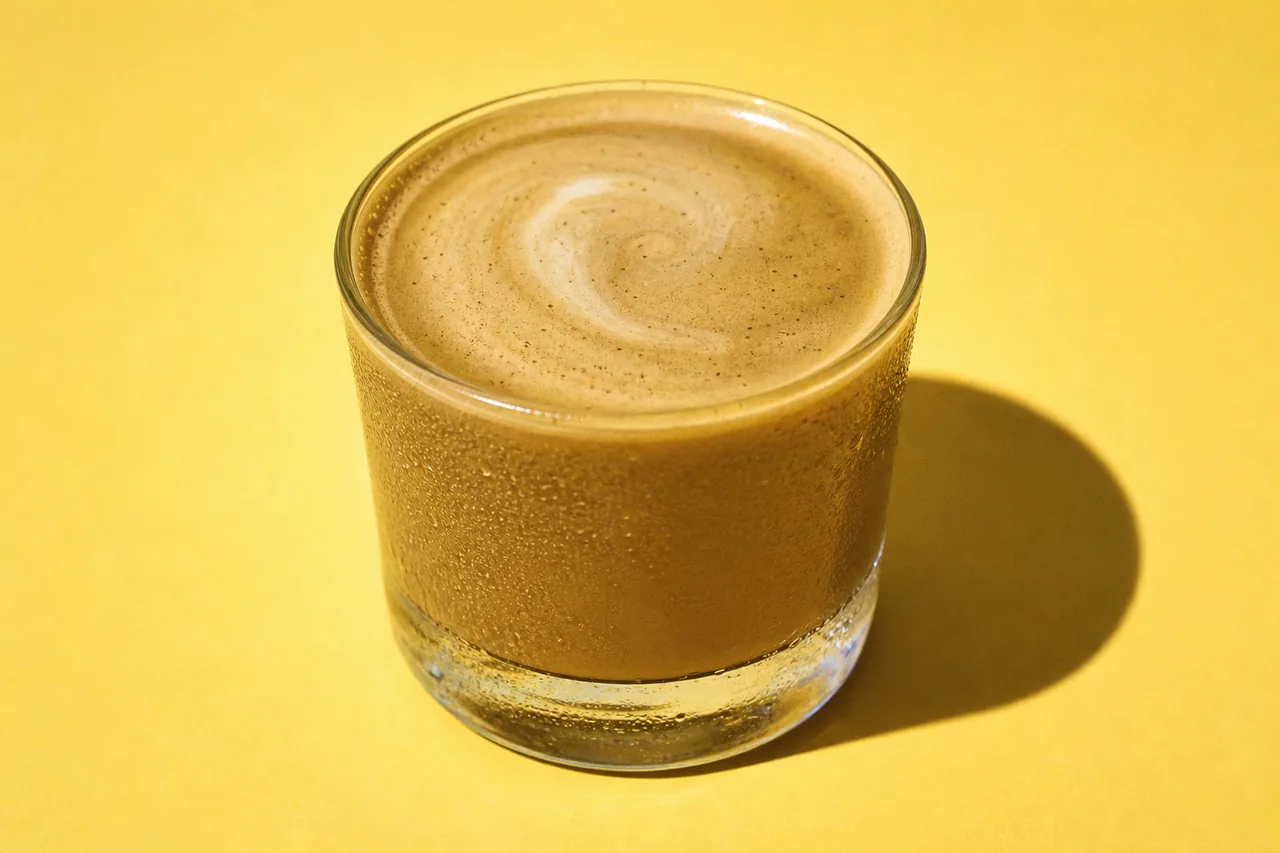 Hojicha latte