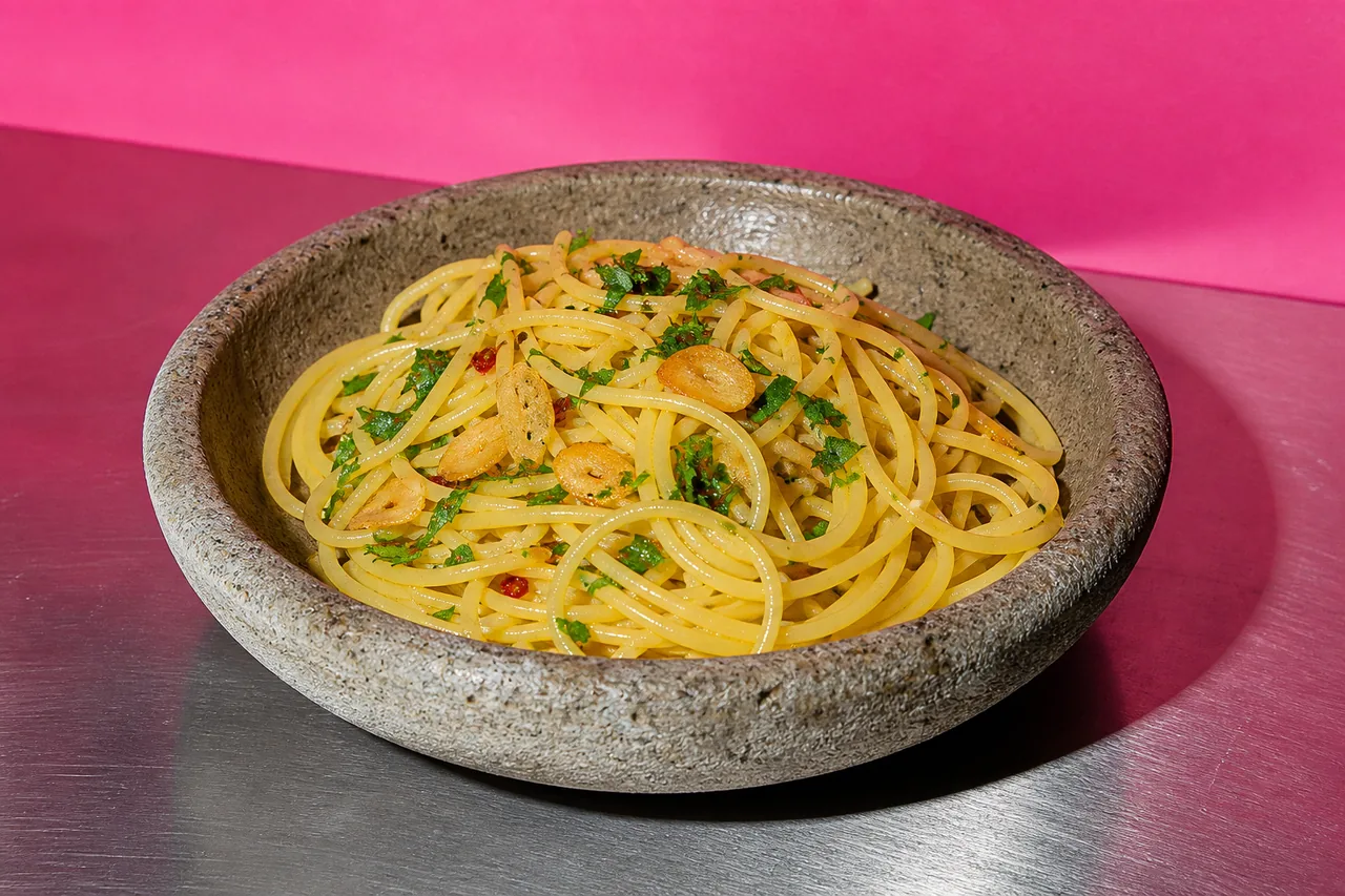 Spaghetti aglio e olio
