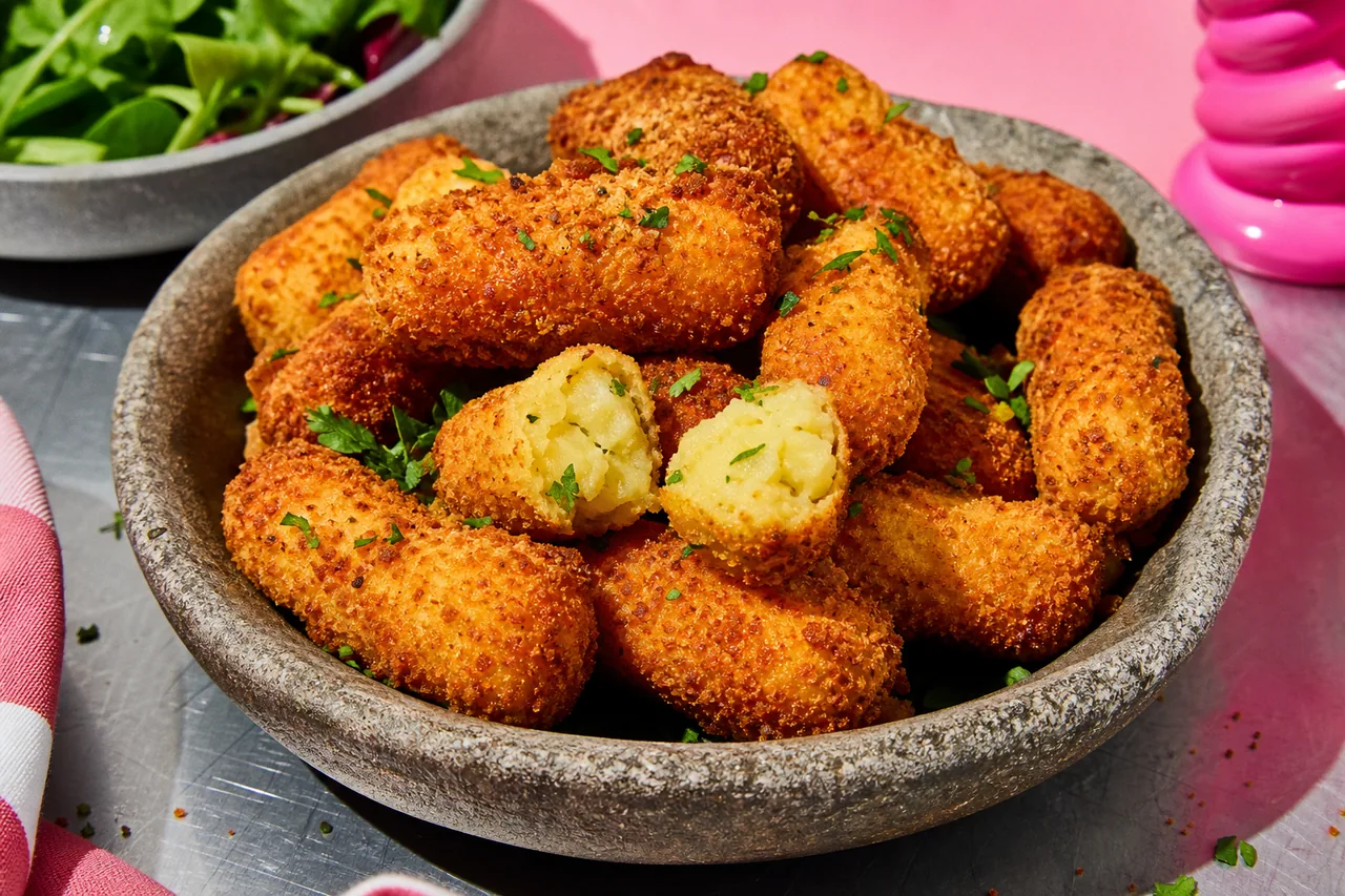 Croquettes de pommes de terre à l’air fryer
