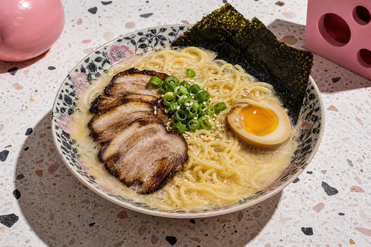 Paitan Ramen (Tonkotsu)