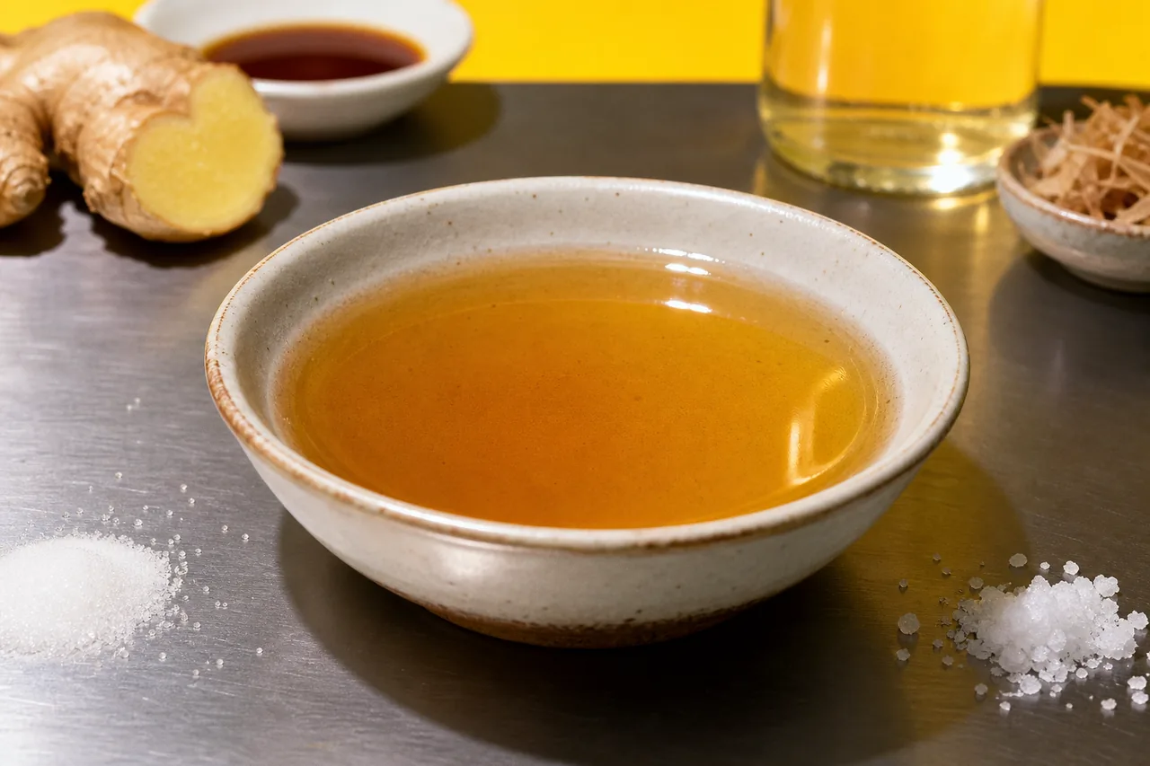 Vinaigrette sunomono traditionnelle japonaise
