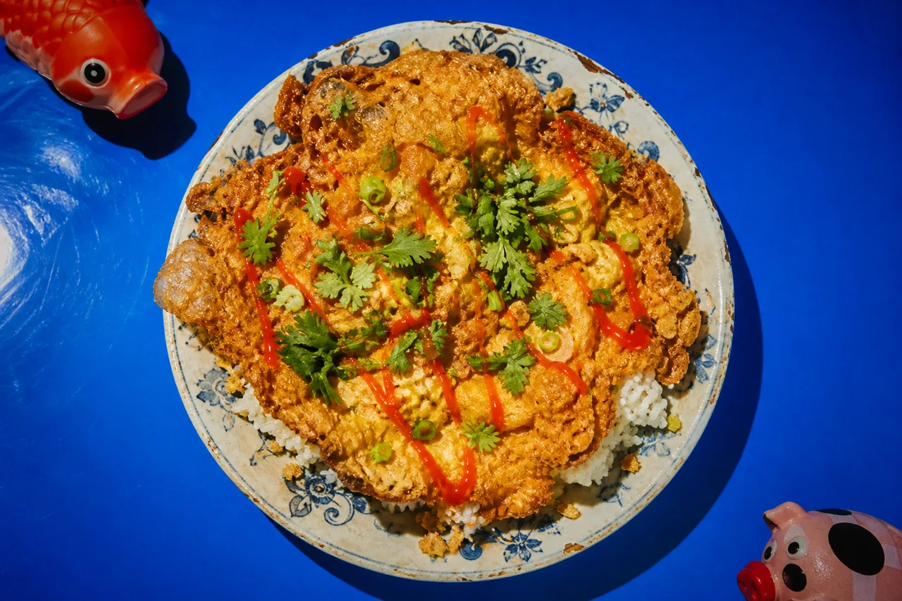 Khai jiao (omelette thaï soufflée)