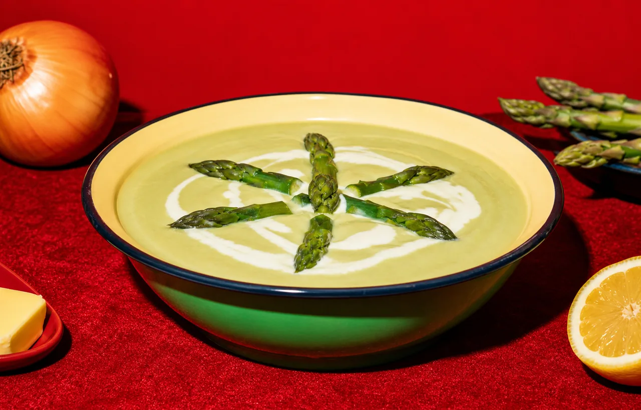 Crème d'asperges (Cream of Asparagus Soup)