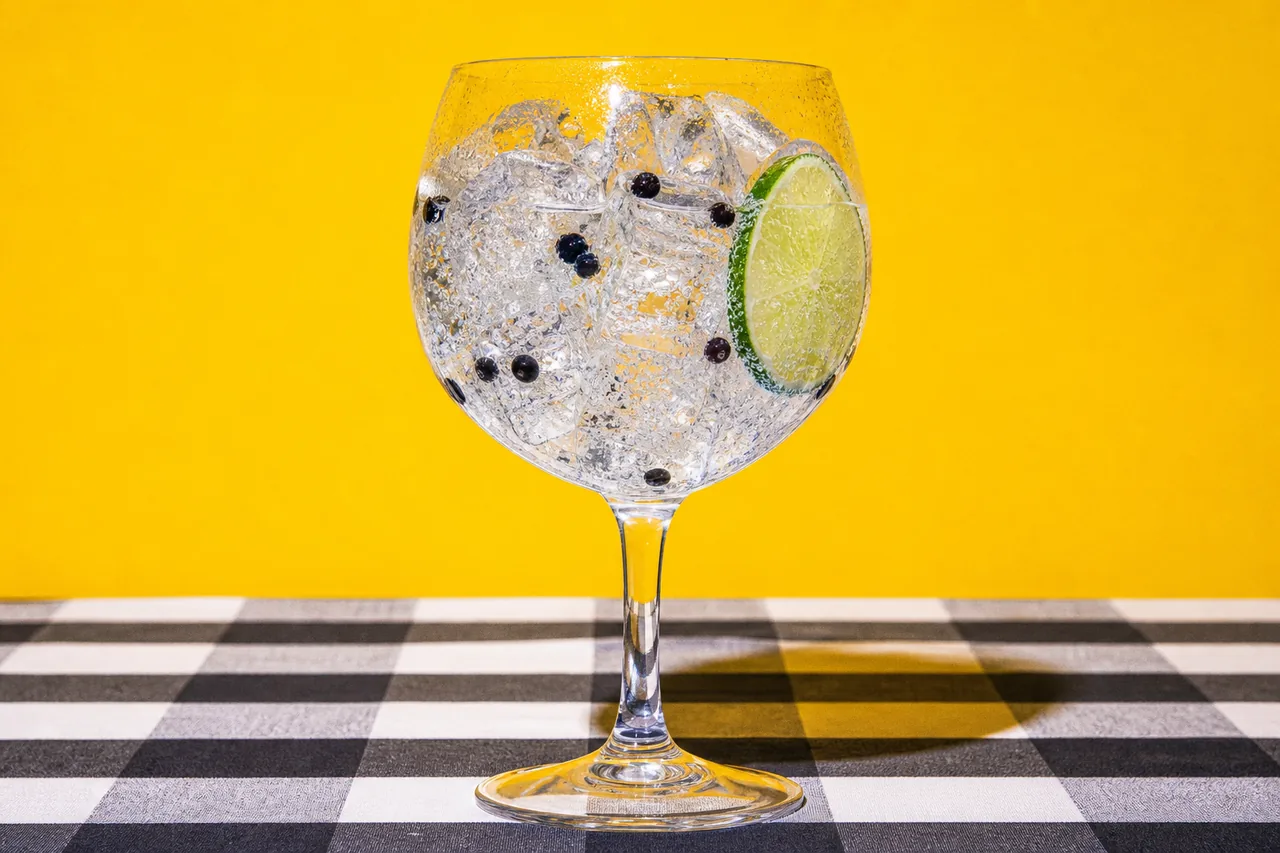 Gin tonic parfait