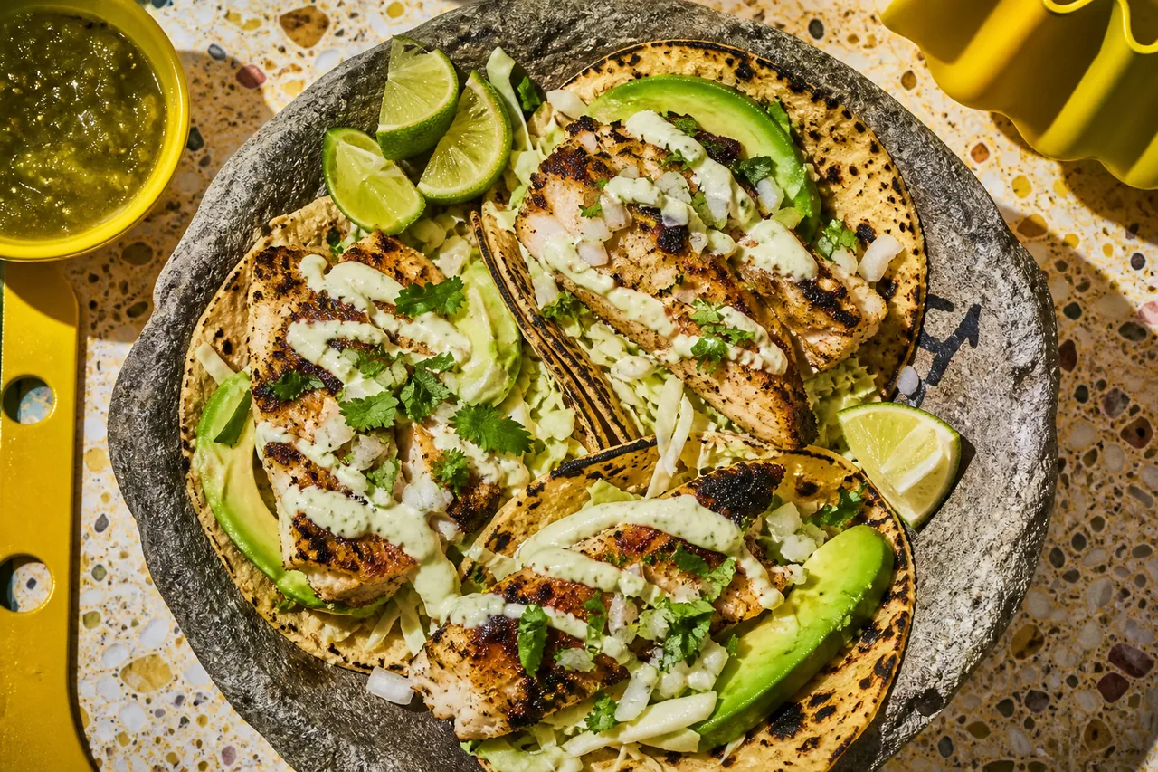 Tacos au poisson grillé
