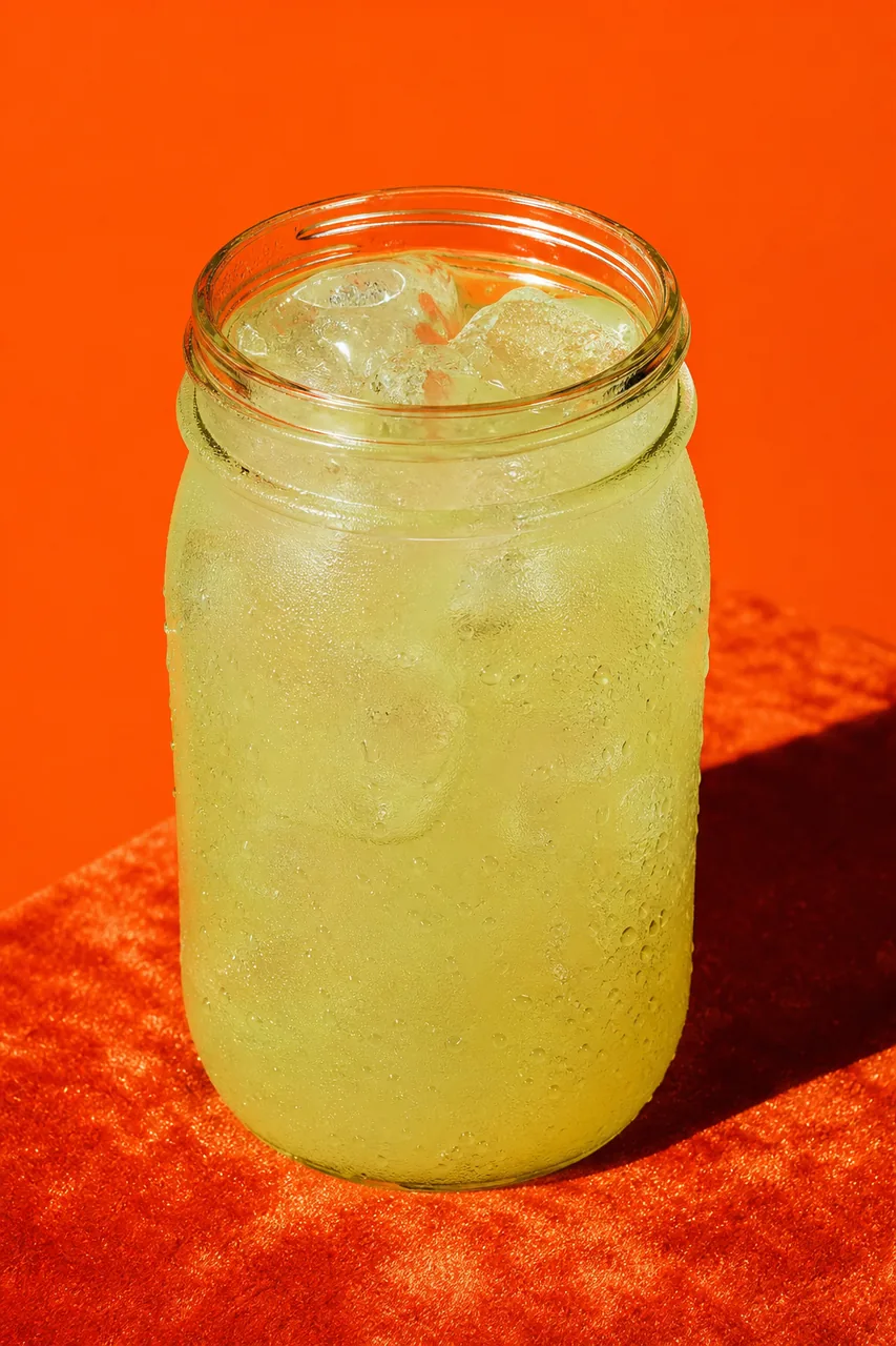 Limonade à la saumure de cornichons