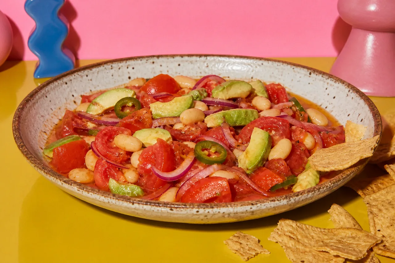 Grand Ceviche aux Haricots