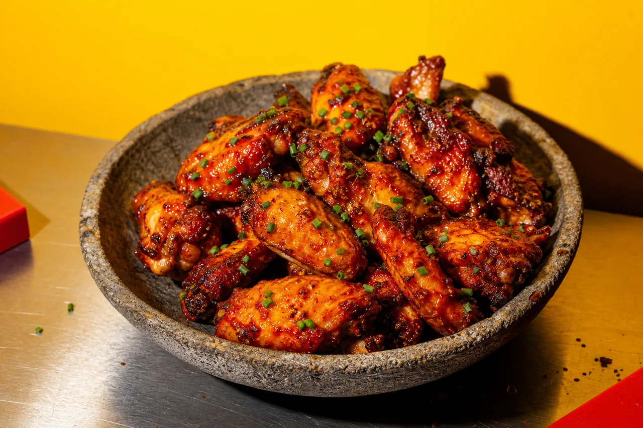 Ailes de poulet fumées au glaçage érable-piment