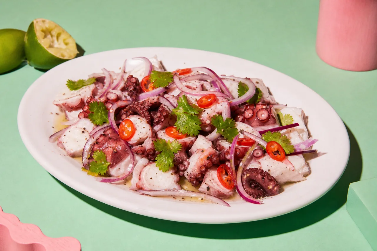 Ceviche de Poulpe
