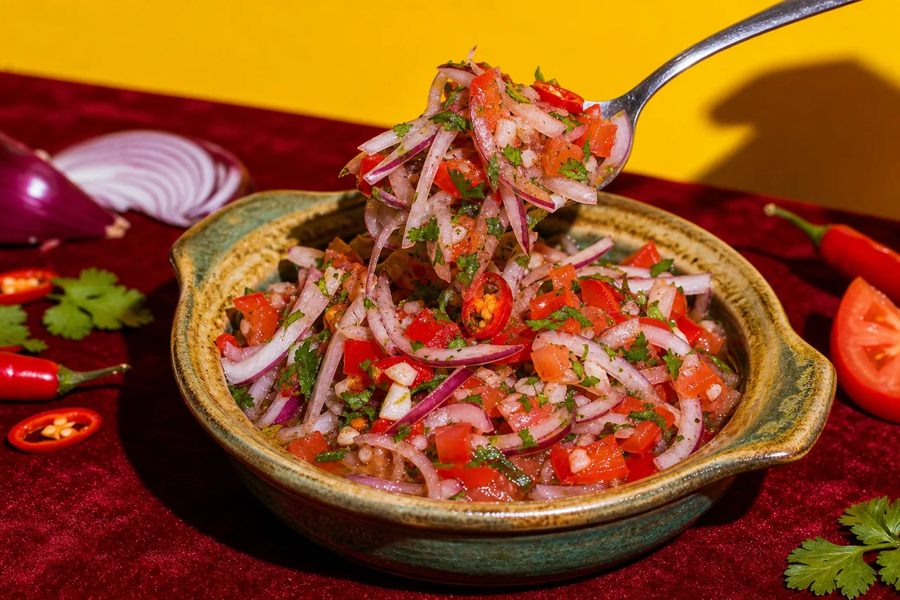 Salsa criolla péruvienne