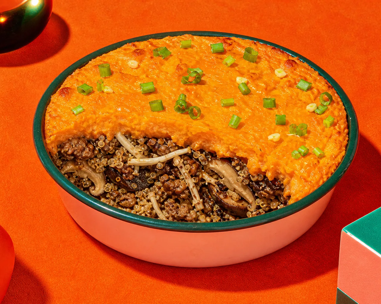 Hachis parmentier patate douce-carotte