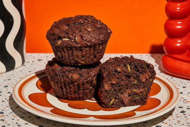 Muffins courgette-chocolat