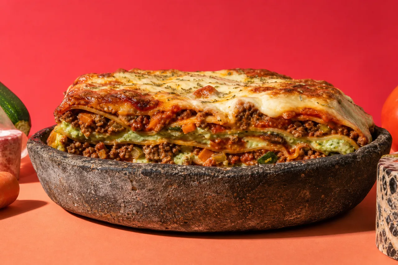 Lasagnes qui cachent bien leur jeu