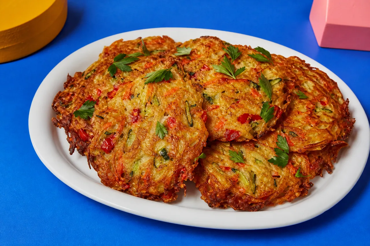 Galettes de légumes façon hash browns